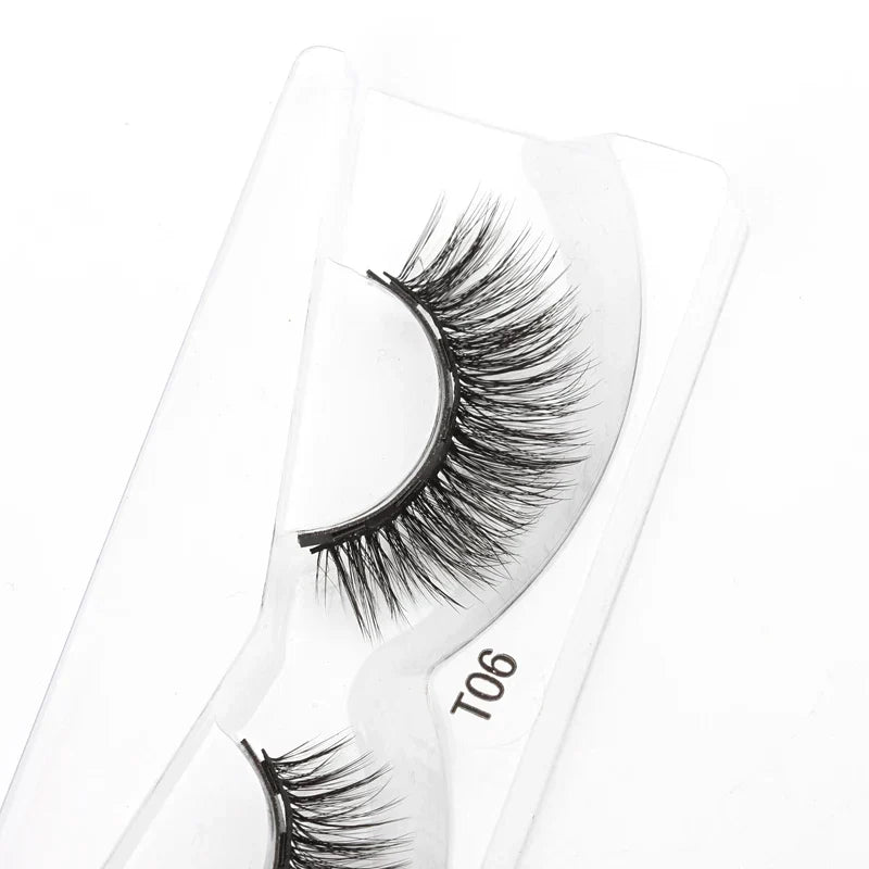 1 Pair Magnetic 3D Mink Lashes