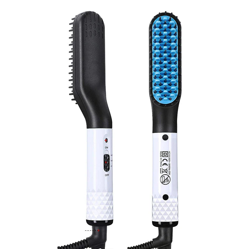 Electric Hot Comb Straightener for Men