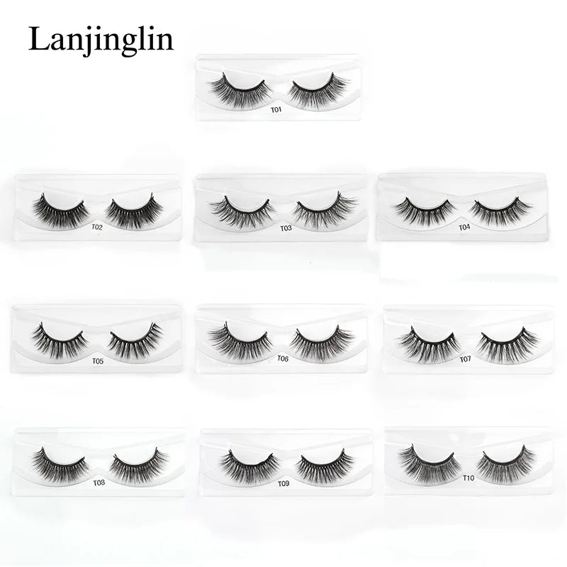 1 Pair Magnetic 3D Mink Lashes