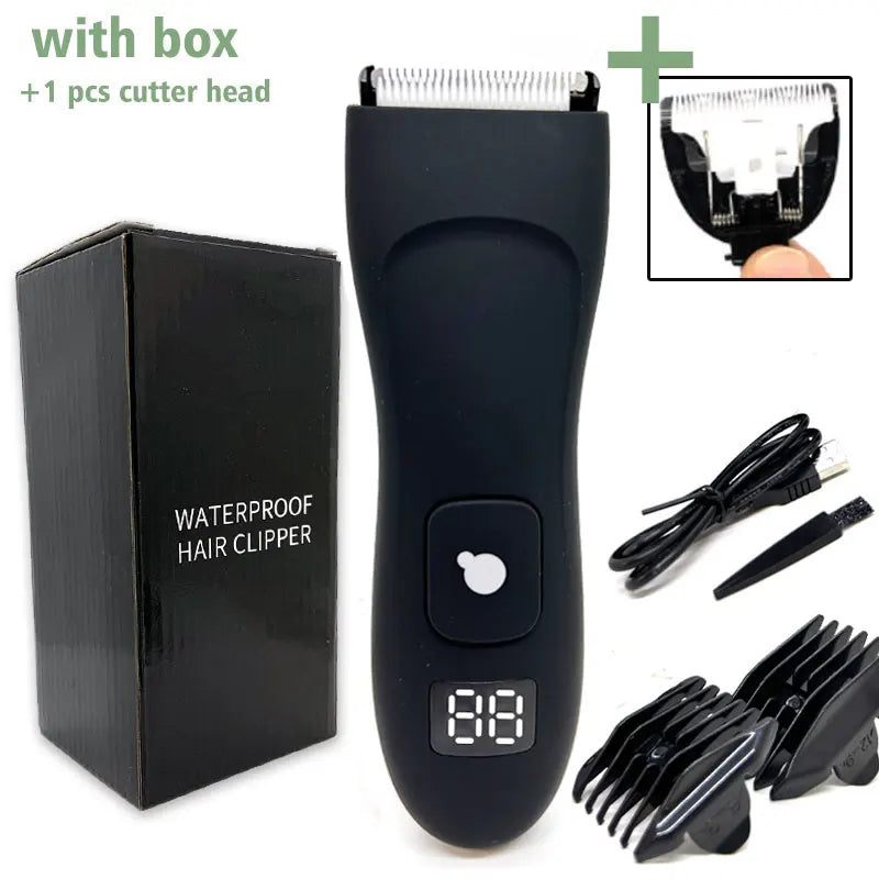 Men's Groin Hair Trimmer,