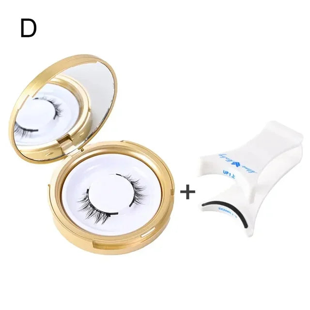 1 Pair 3D Reusable Magnetic Eyelashes