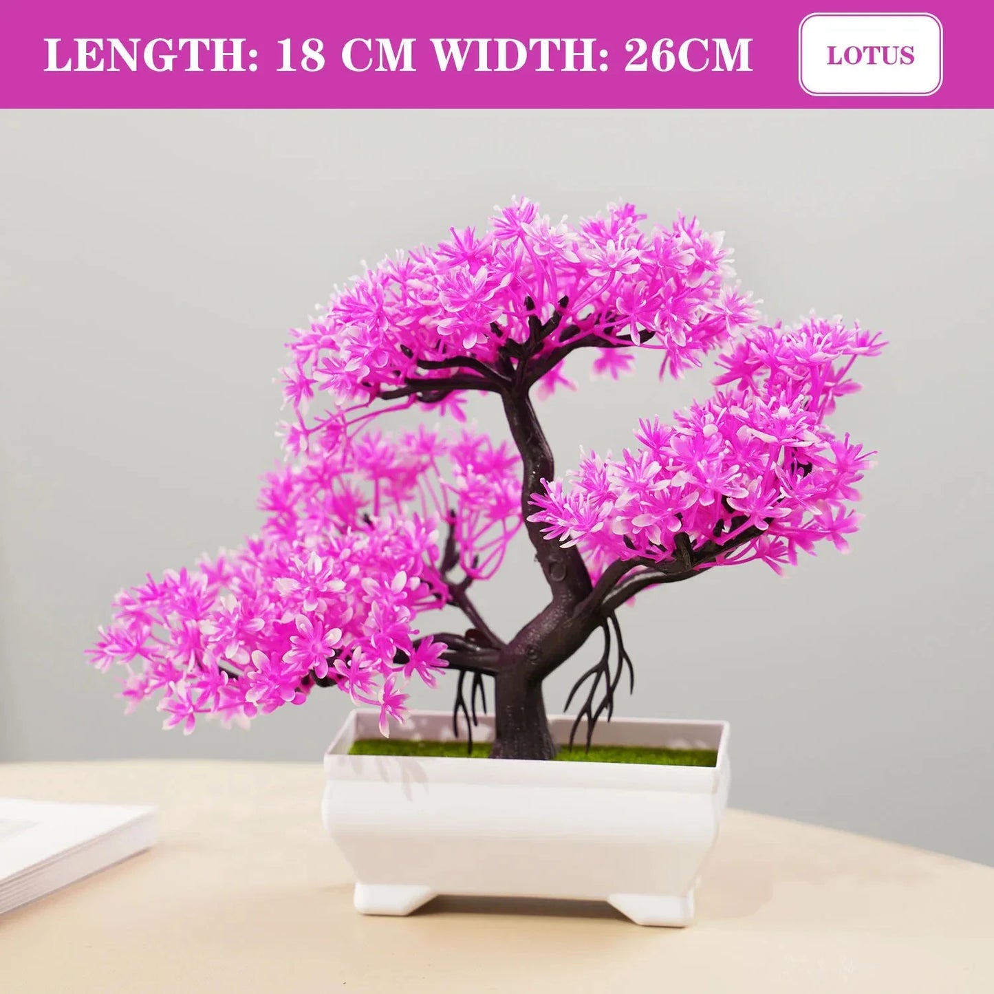 Artificial Potted Bonsai Tree Ornament