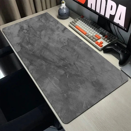 Large Gray Gaming Desk Mouse Pad