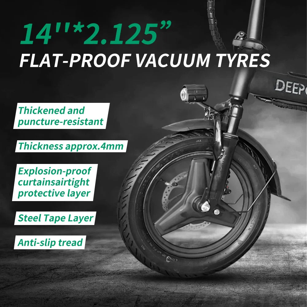 400W Foldable Commuter Electric Bike