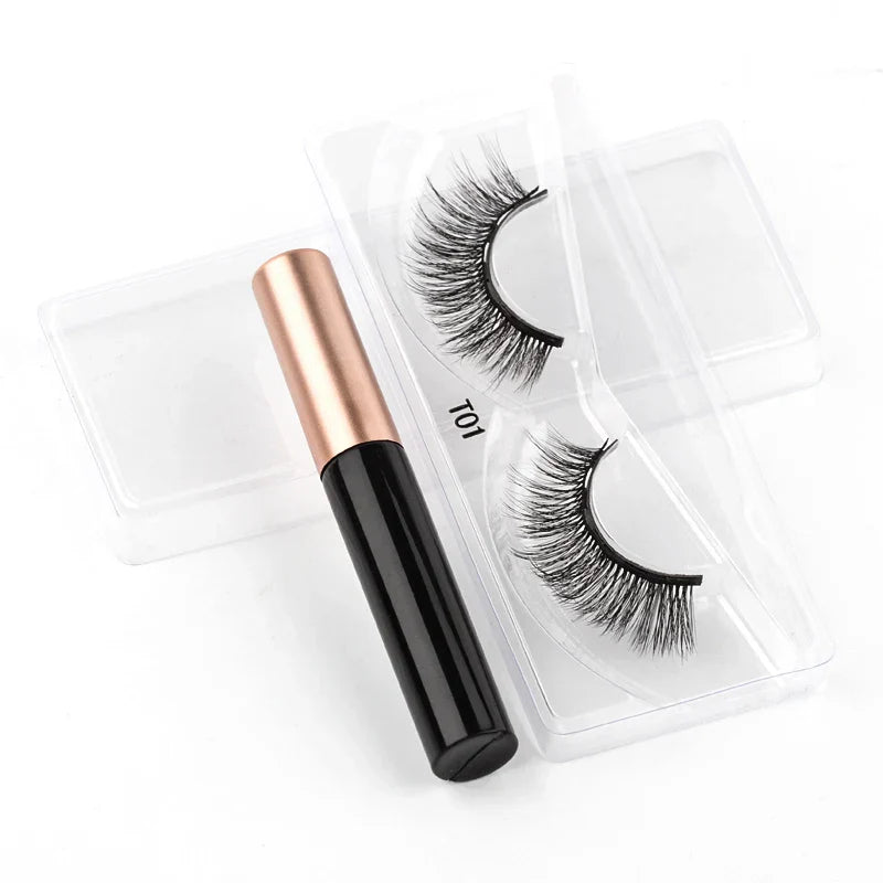 1 Pair Magnetic 3D Mink Lashes