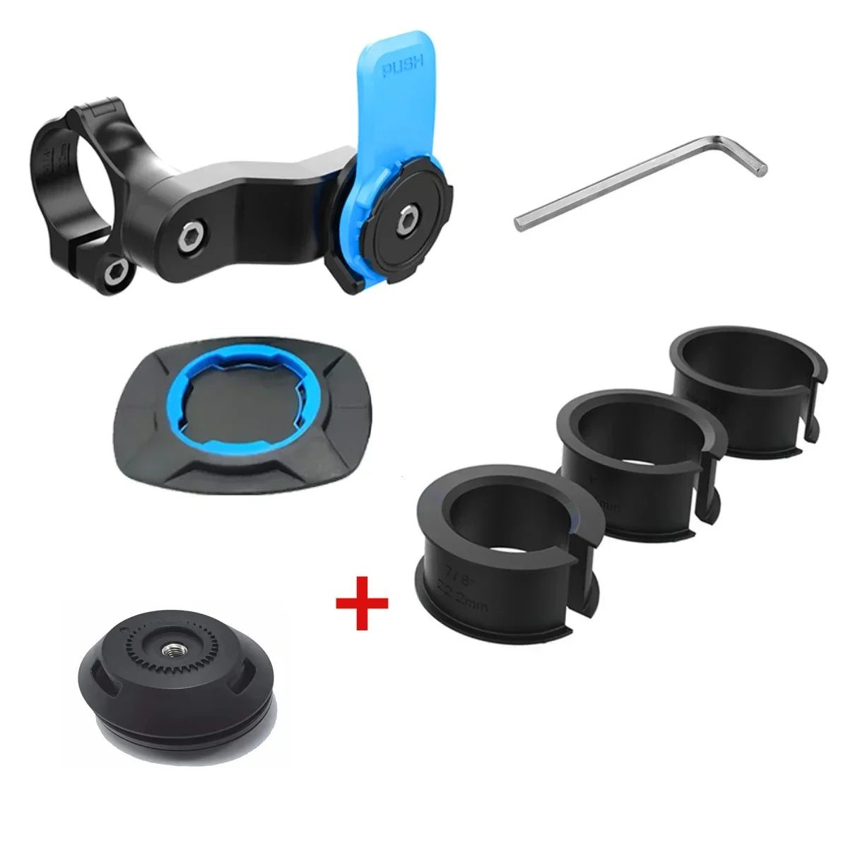 Anti-Shake Motorcycle Phone Mount