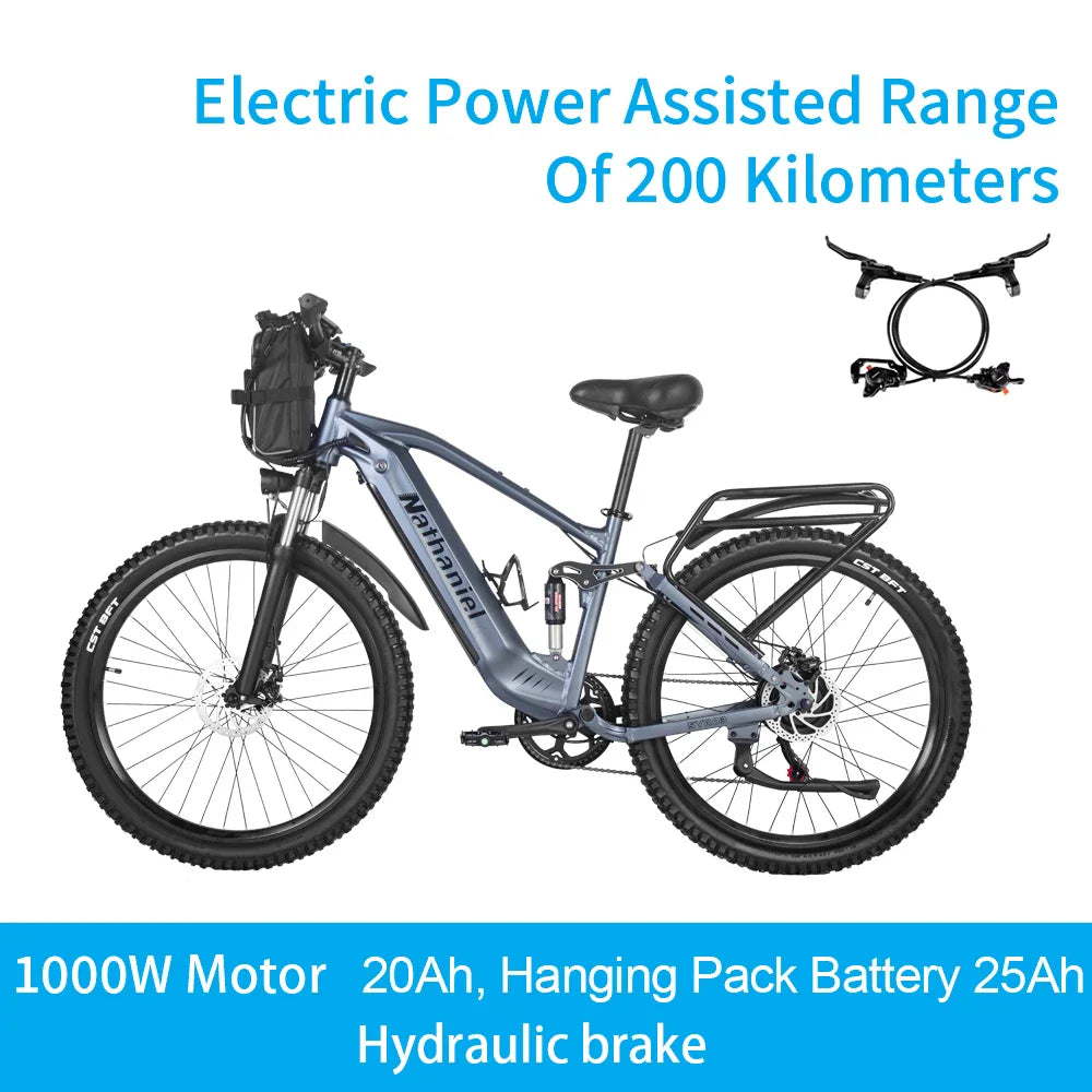 Nathaniel 48V Off-Road Electric Bike