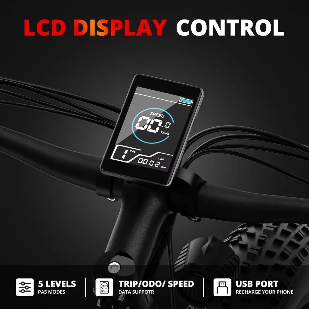 1500W Dual Shock Electric Bike