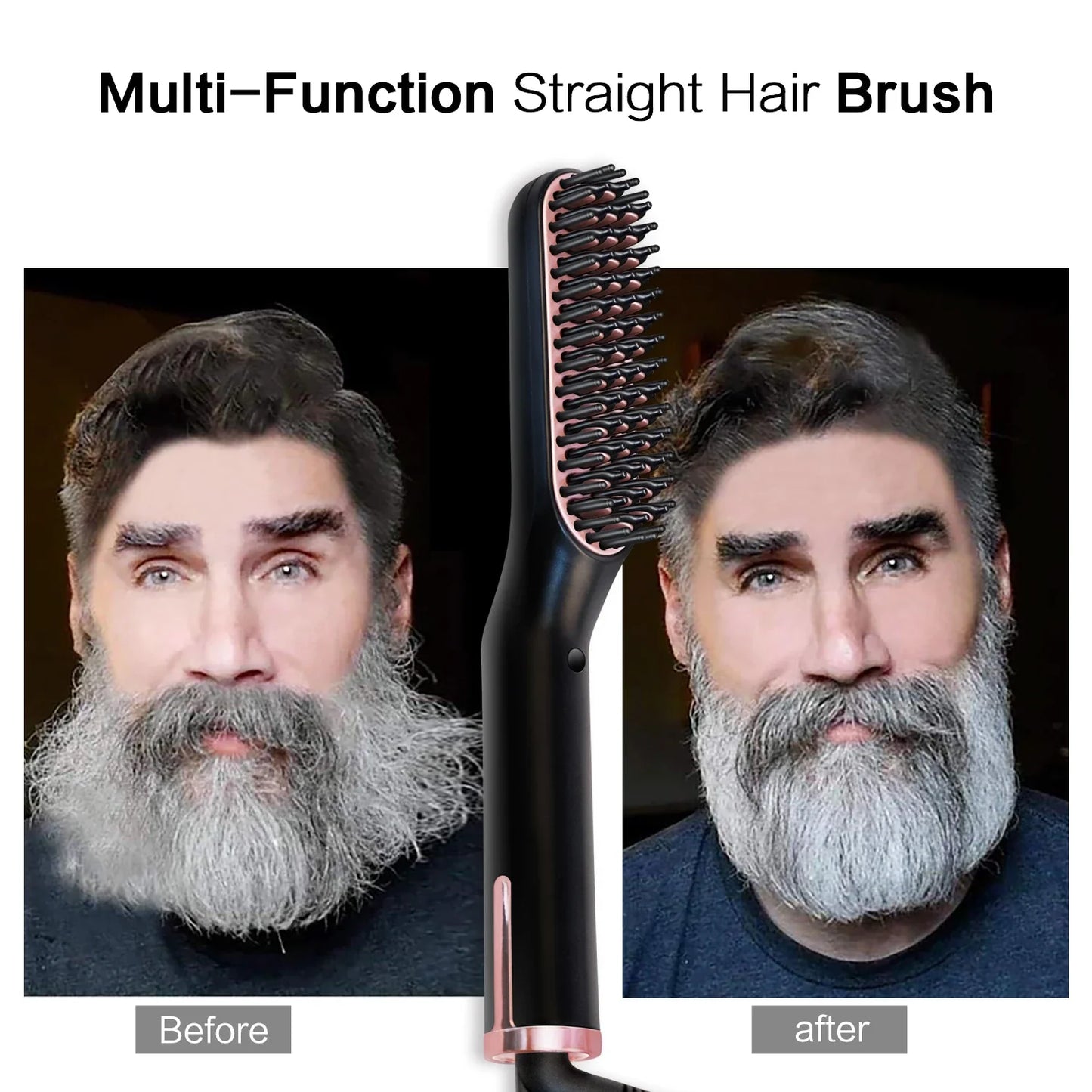Hot Comb Straightener for Beard