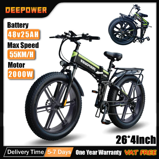 DEEPOWER H26PRO 2000W Fat Tire Ebike