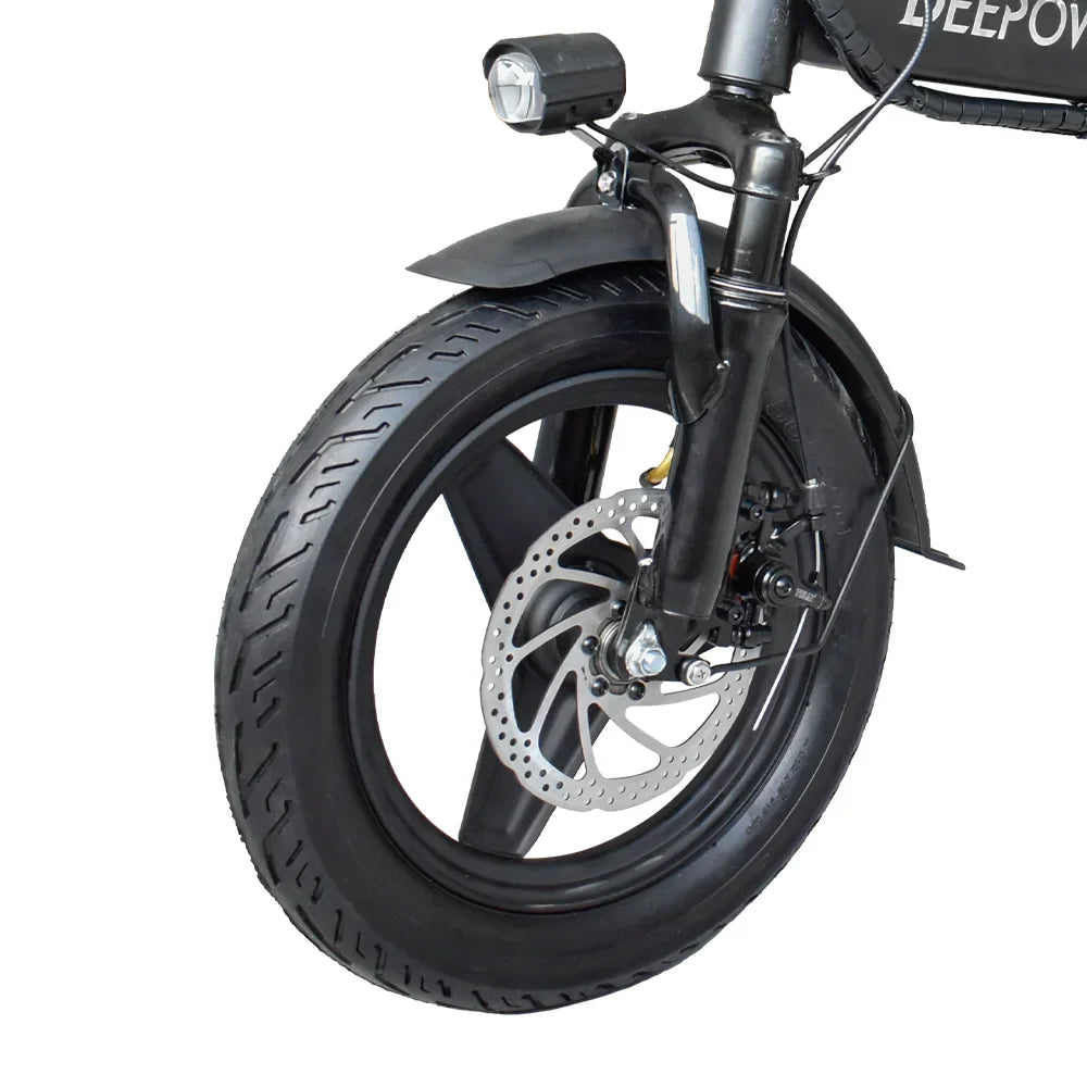 400W Fat Tire Folding Ebike – 48V 30AH