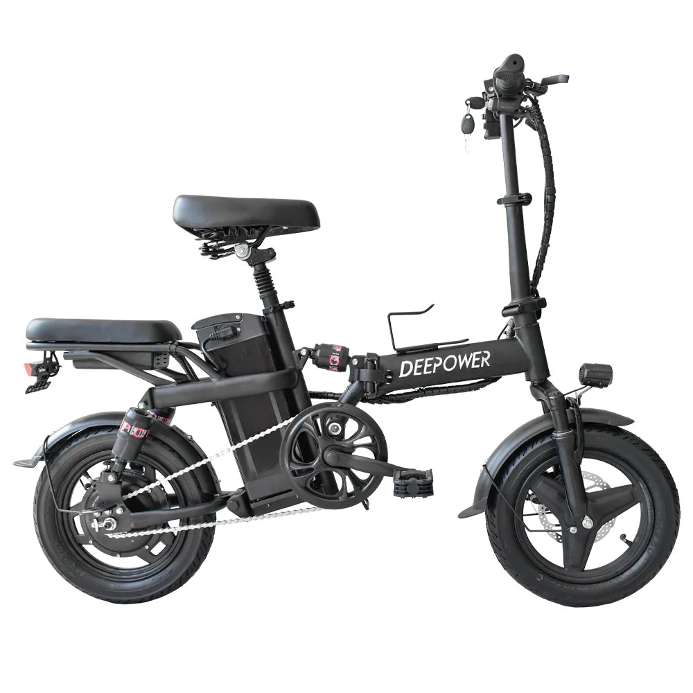400W Fat Tire Folding Ebike – 48V 30AH