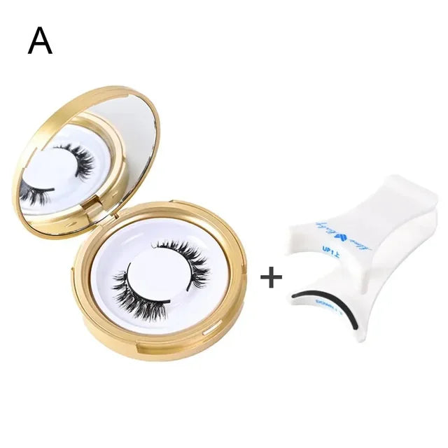 1 Pair 3D Reusable Magnetic Eyelashes