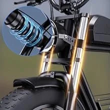 1500W 20" Fat Tire Electric Dirt Bike