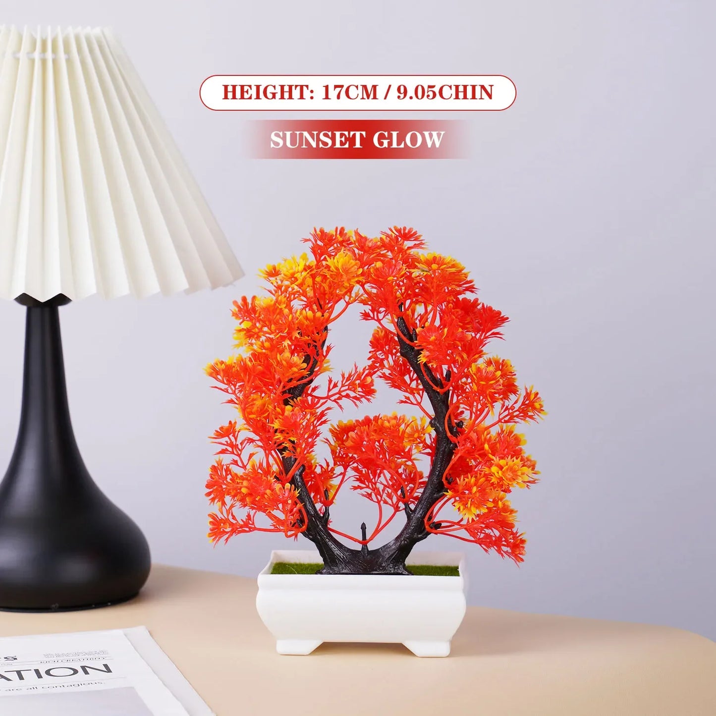 Artificial Potted Bonsai Tree Ornament