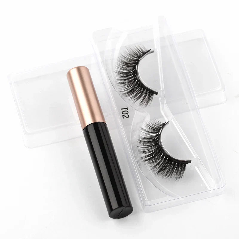 1 Pair Magnetic 3D Mink Lashes