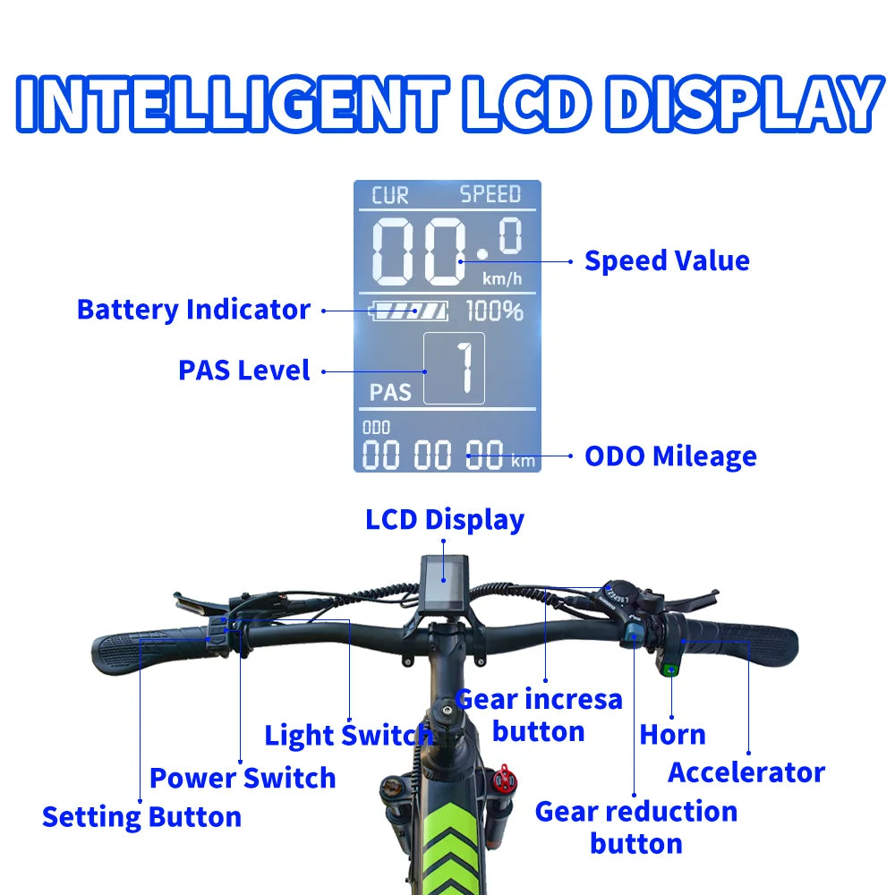 DEEPOWER H20PRO 2000W Folding Electric Bike
