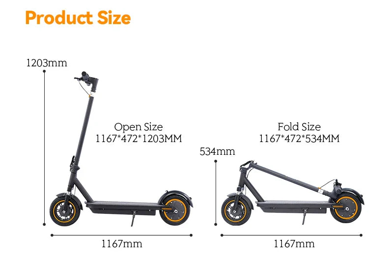 HEZZO G30 500W Foldable Electric Scooter