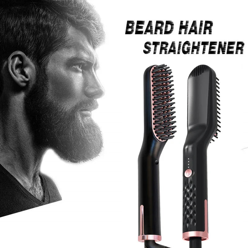 Hot Comb Straightener for Beard