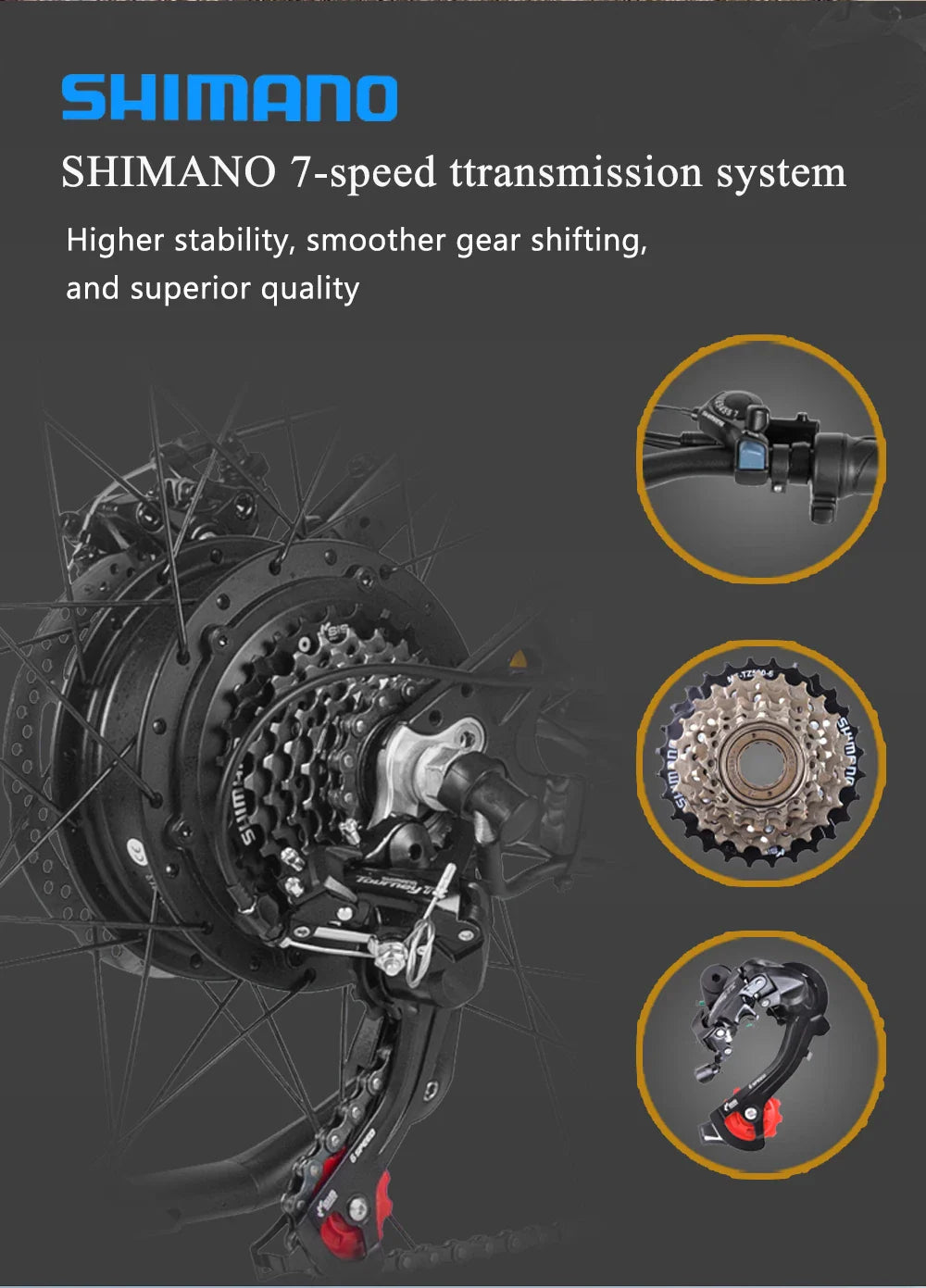Nathaniel 48V Off-Road Electric Bike