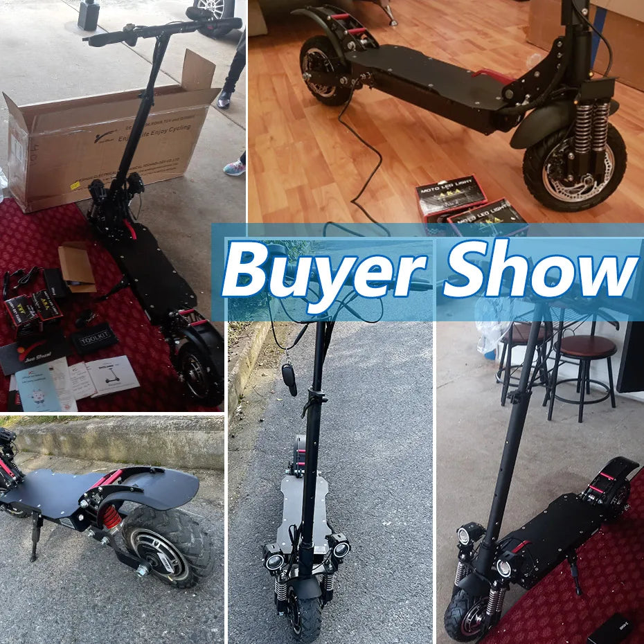 1600W/3200W High-Speed Folding Electric Scooter