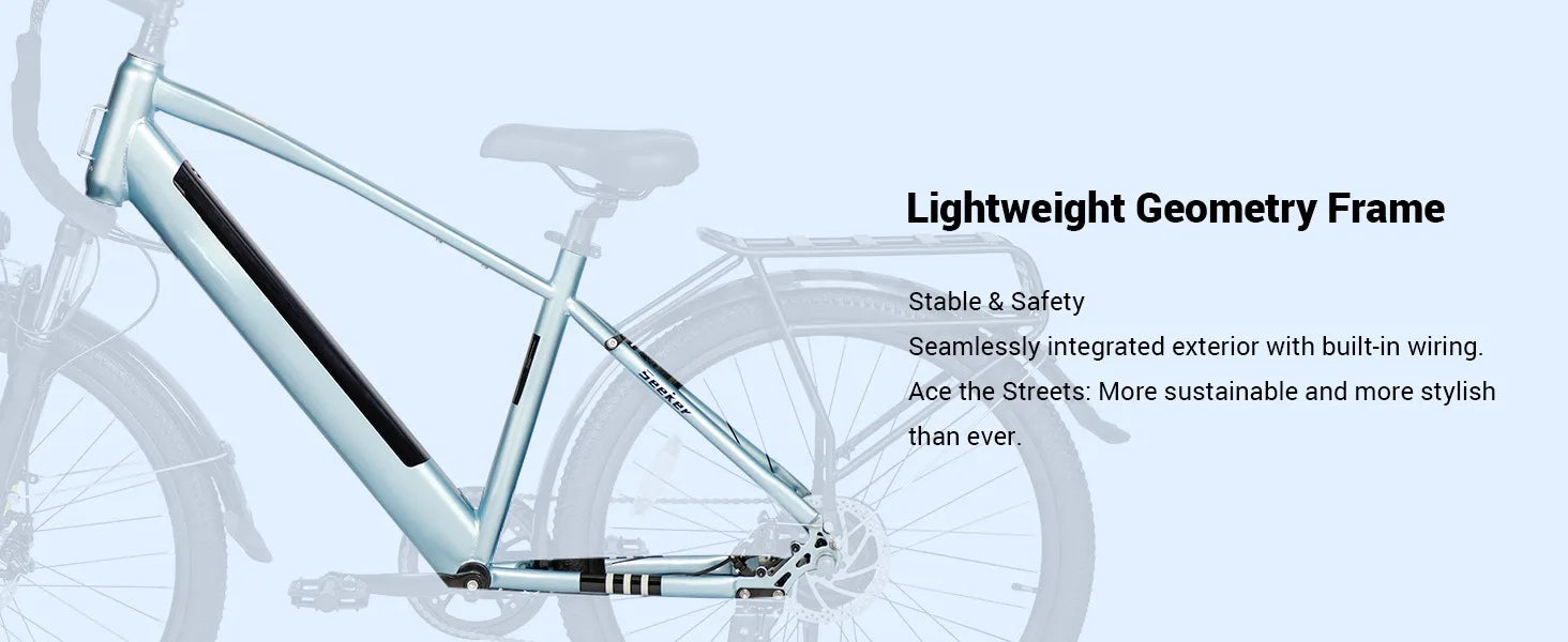 500W Electric Mountain Bike – 26” 20MPH Ride