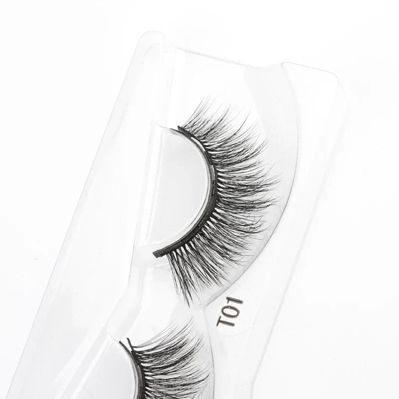 1 Pair Magnetic 3D Mink Lashes
