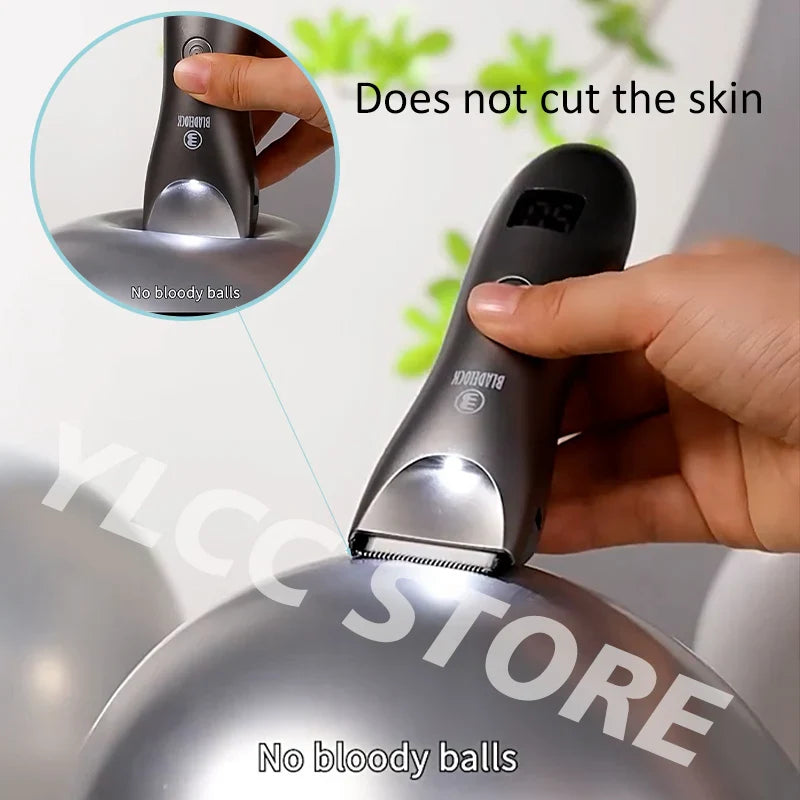 Men's Electric Groin Hair Trimmer