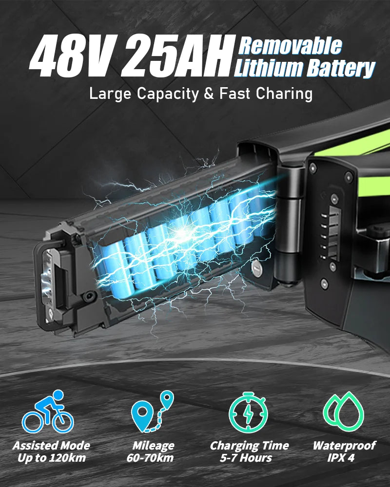 DEEPOWER H26PRO 2000W Fat Tire Ebike