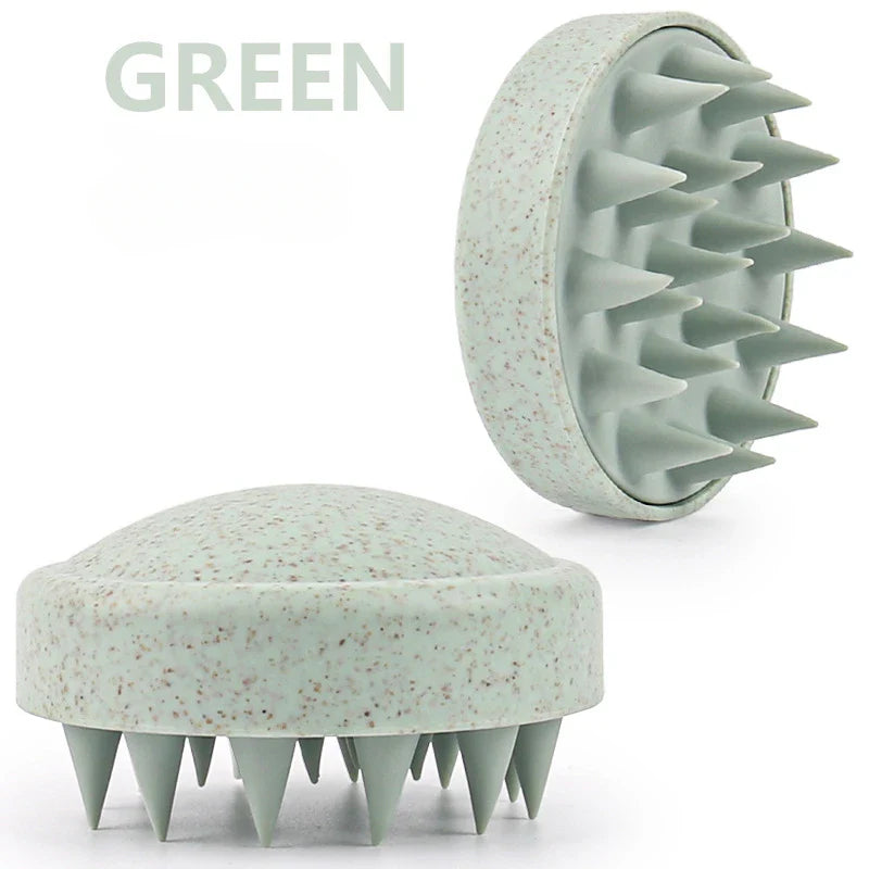 Silicone Scalp Massager Shampoo Brush