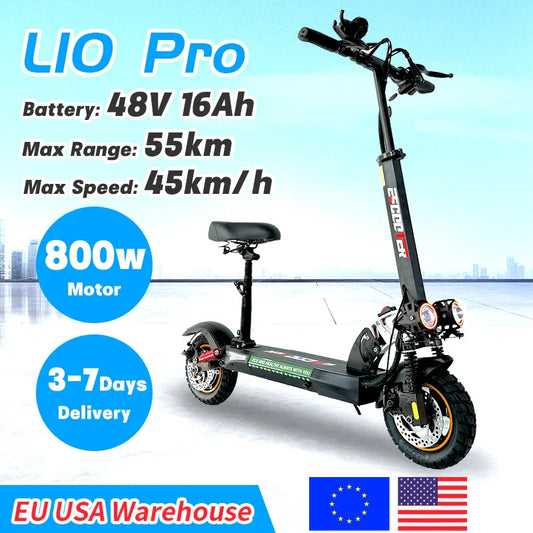 800W Adult Electric Scooter Long Range