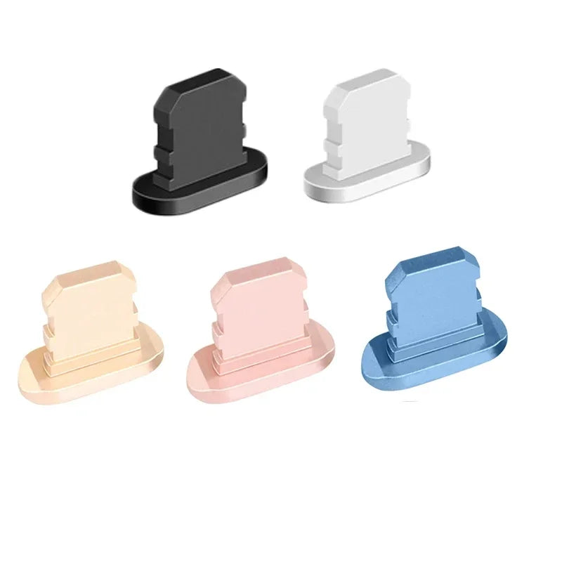 Aluminum Alloy Anti-Dust Plug for iPhone