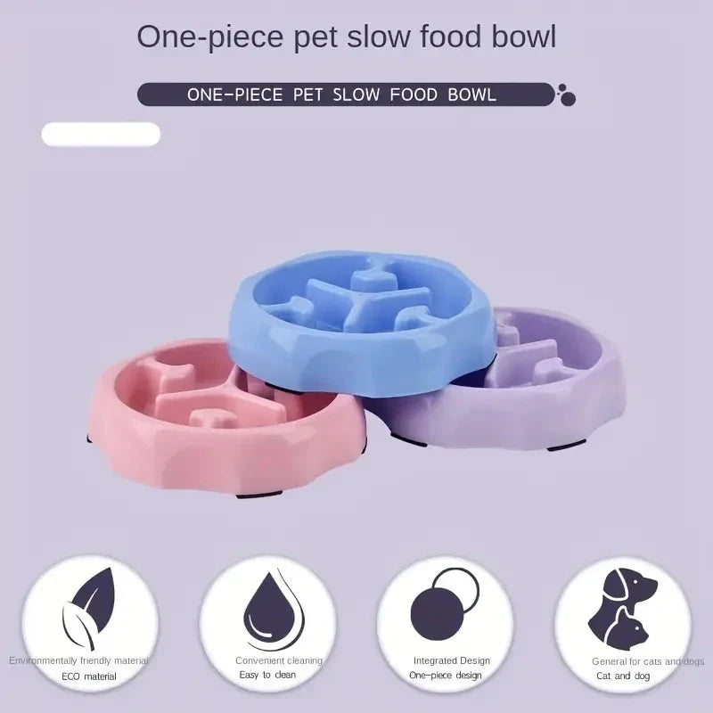 Anti-Choking Dog Slow Feeder Bowl