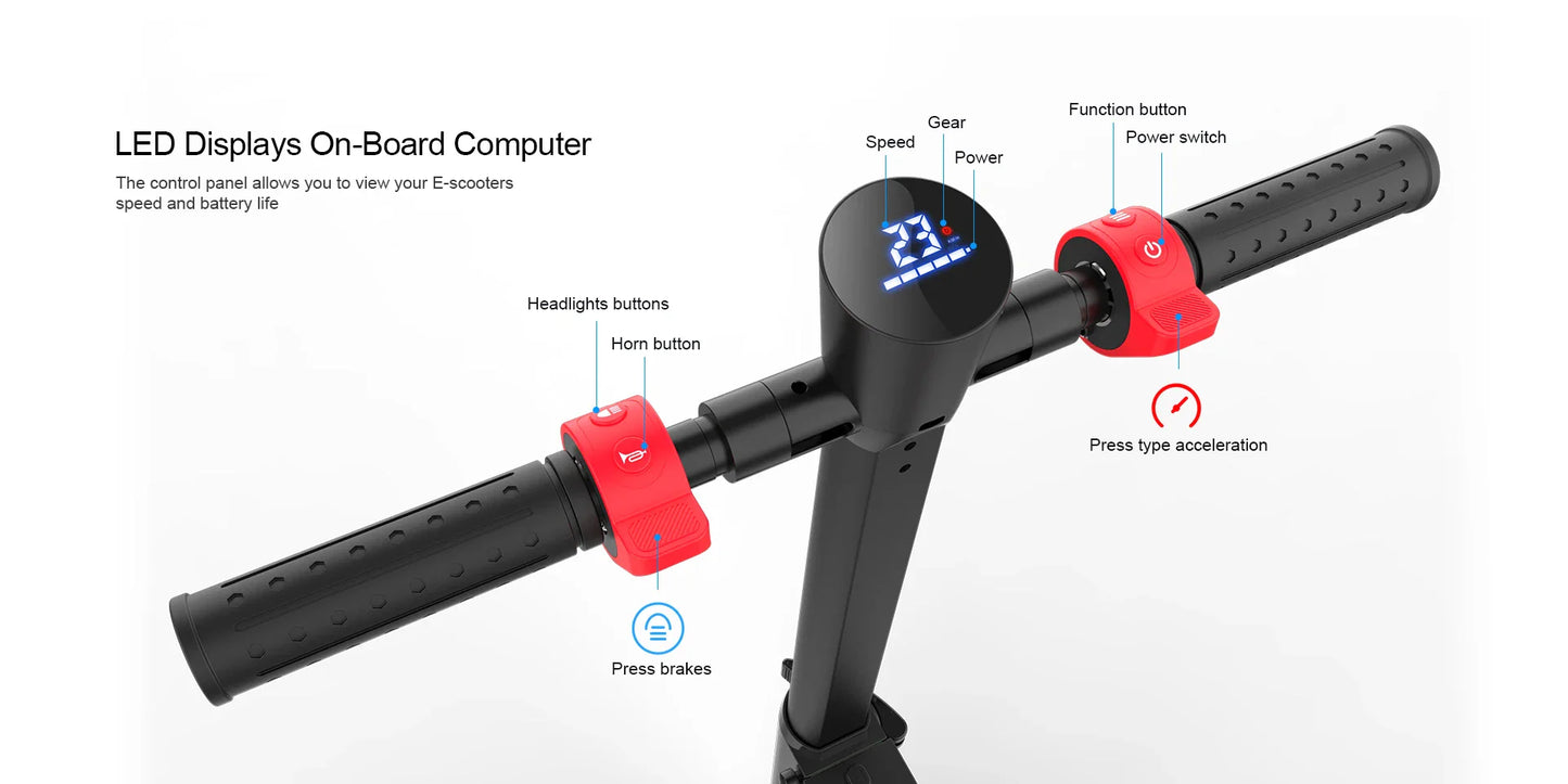 HX X6 350W Foldable Electric Scooter