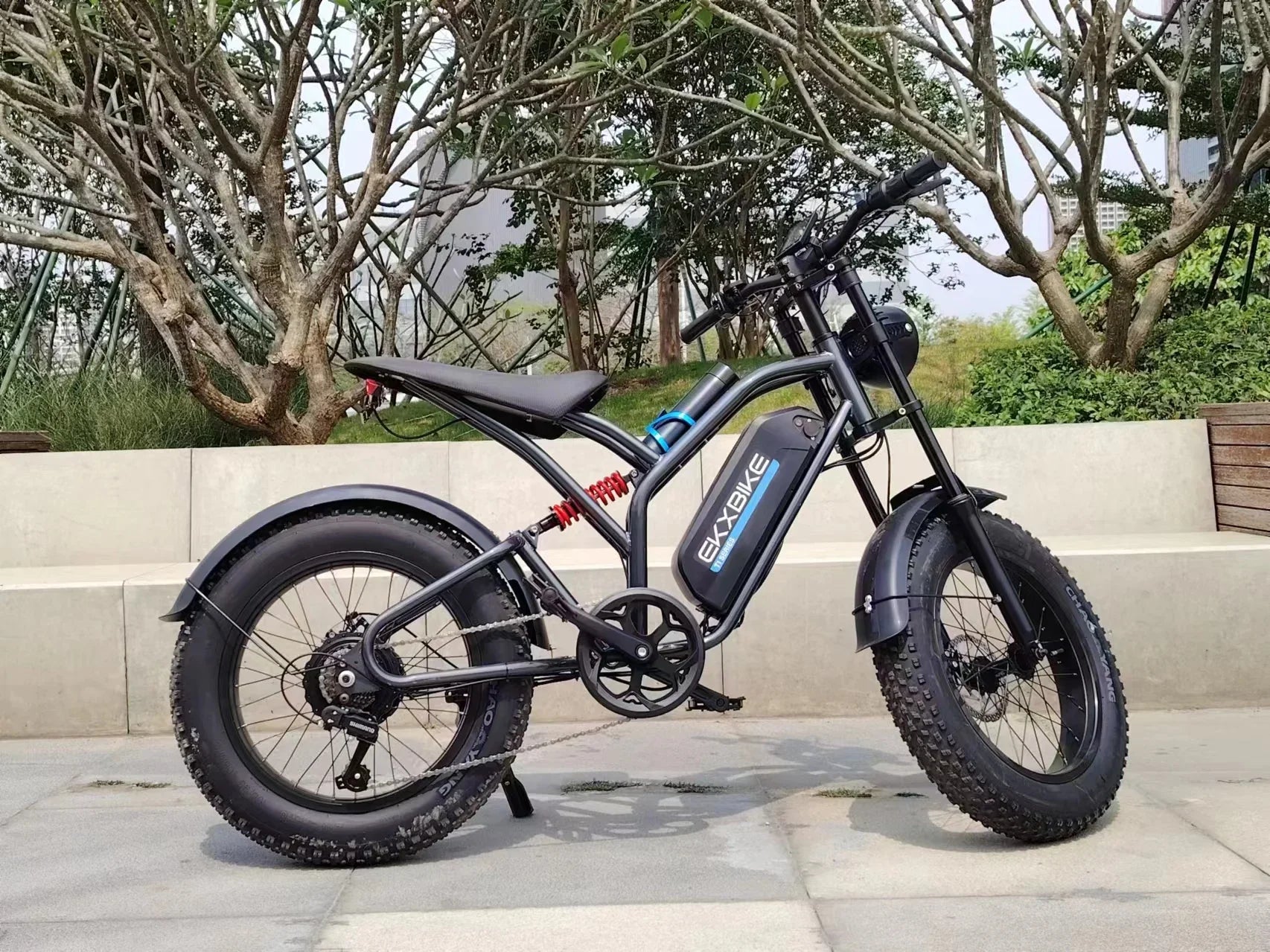 EKX T1 1000W Fat Tire Electric Bike – 48V 20Ah