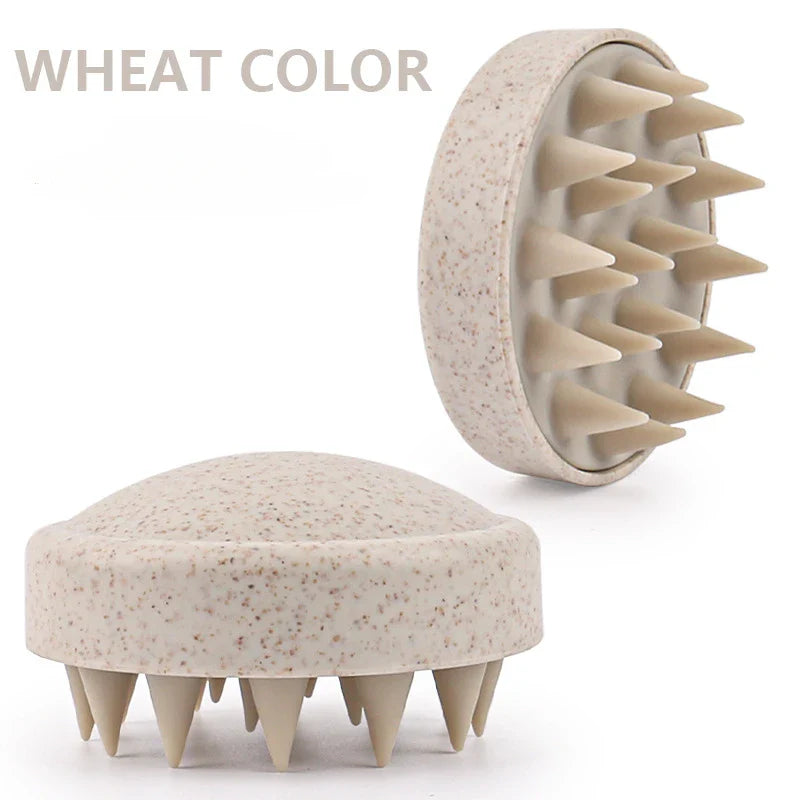 Silicone Scalp Massager Shampoo Brush