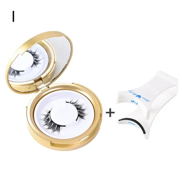1 Pair 3D Reusable Magnetic Eyelashes