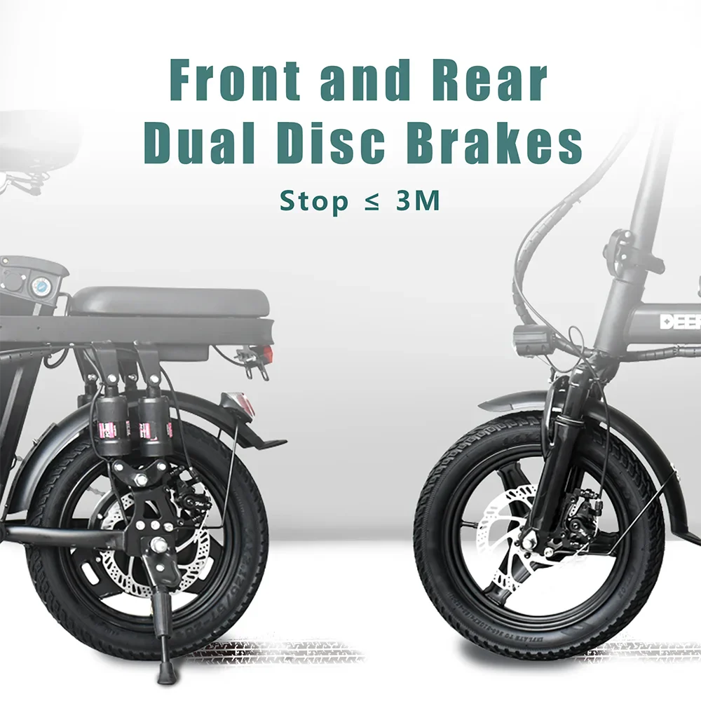 400W 14” Folding Electric Bike – 32KM/H