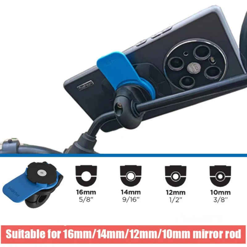 Anti-Shake Motorcycle Phone Mount