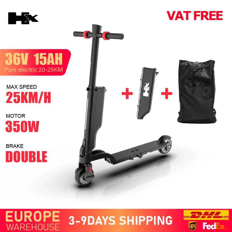 HX 350W Foldable Electric Scooter