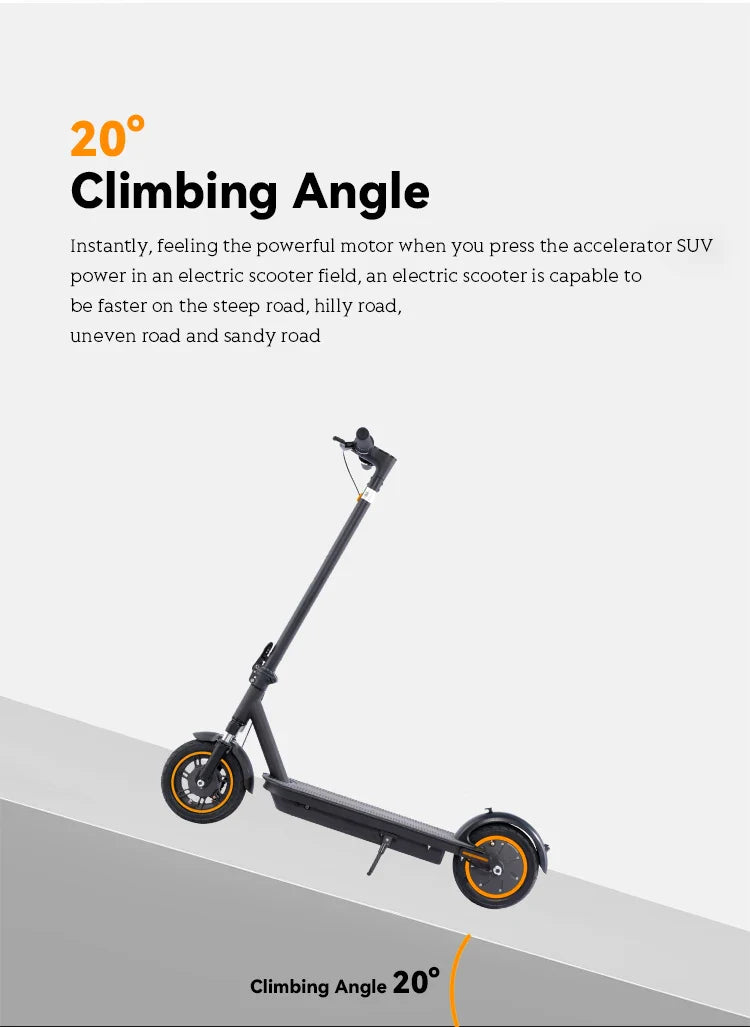 HEZZO G30 500W Foldable Electric Scooter
