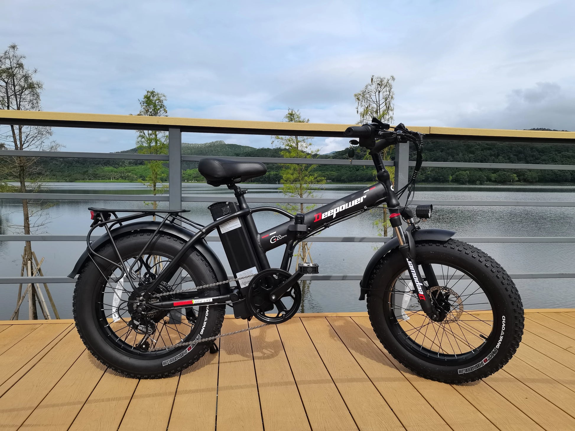 DEEPOWER G20 1000W Folding Fat Tire Ebike