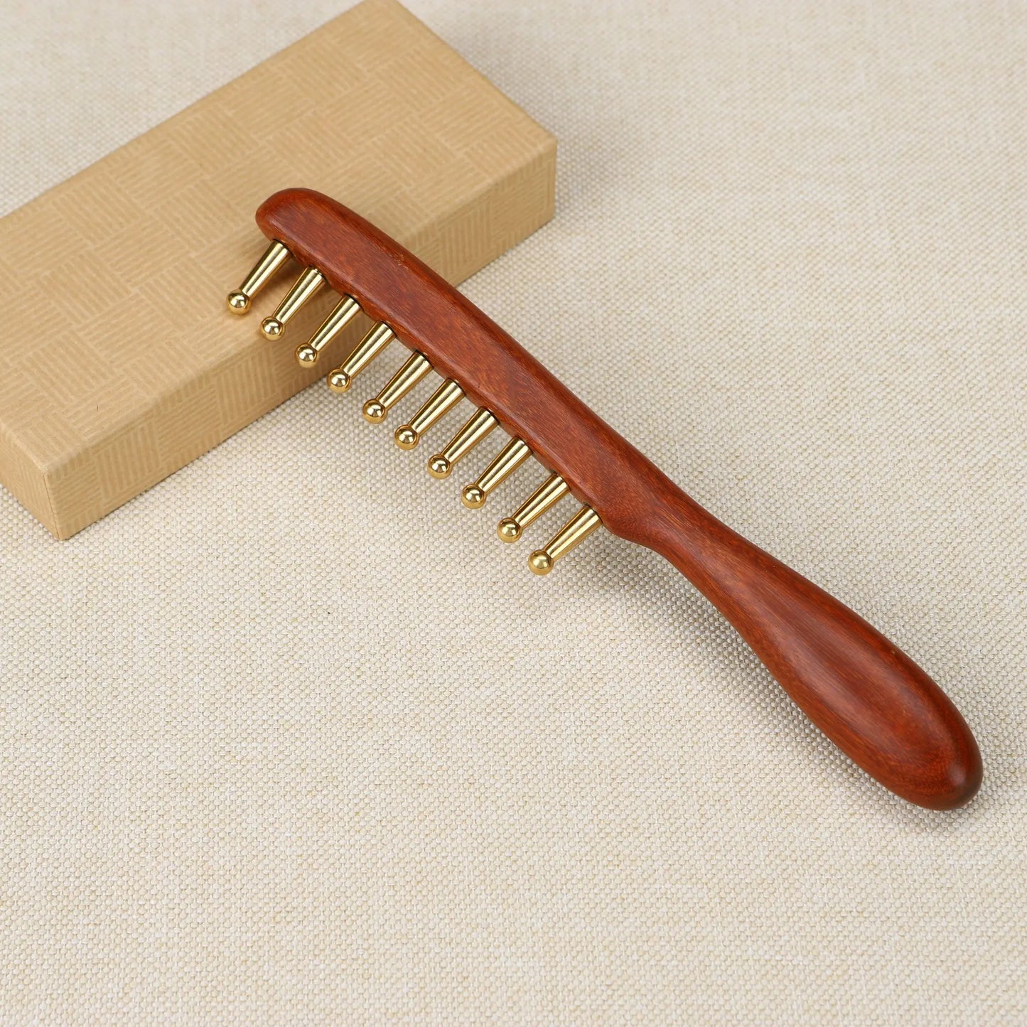Wood Meridian scalp Massager relax Tools