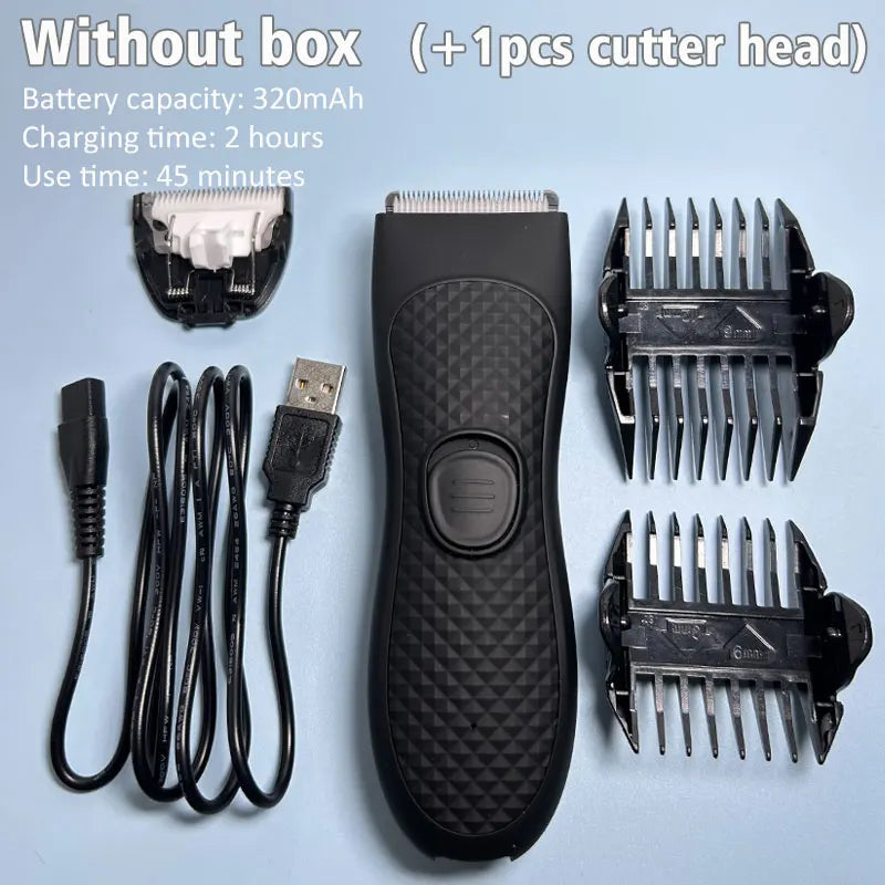 Men's Groin Hair Trimmer,