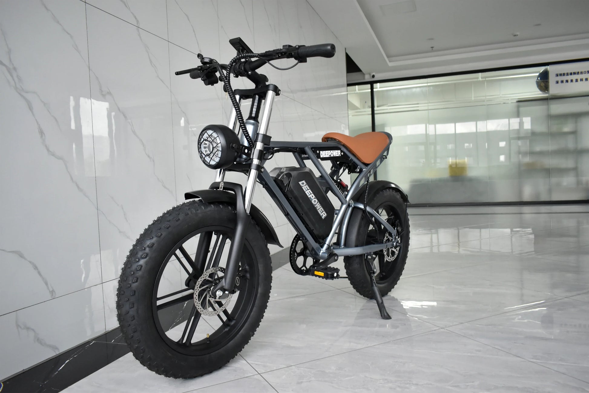 DEEPOWER S7 2000W Fat Tire Electric Bike – 48V 55Ah