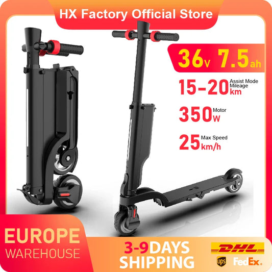 HX 350W Foldable Electric Scooter