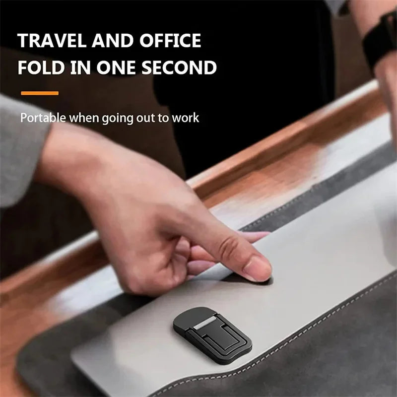 Aluminum Self-Adhesive Invisible Laptop Stand Bracket