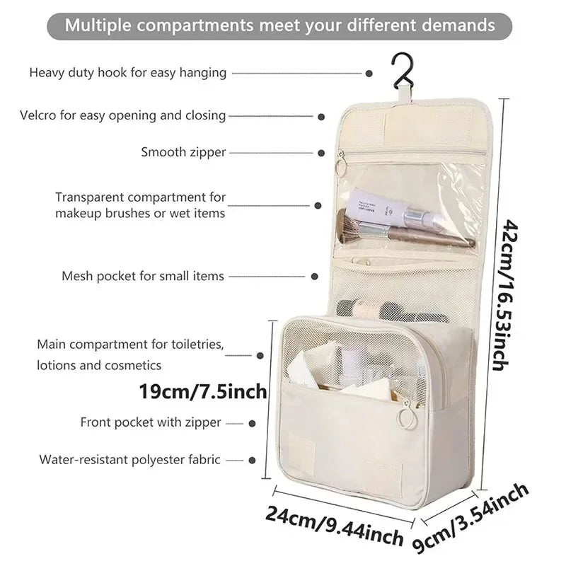 Waterproof Travel Makeup Organizer Bag