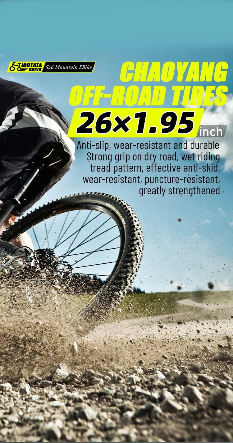 IDOTATA S26 500W Electric Mountain Bike