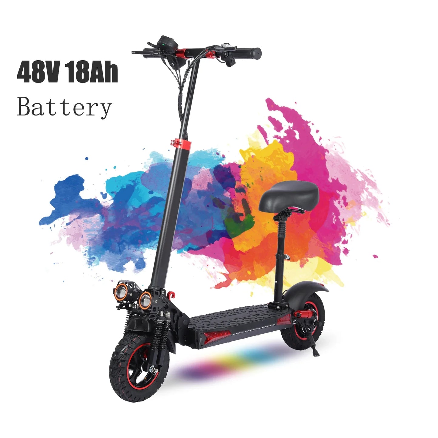 1200W Foldable Electric Scooter with Seat